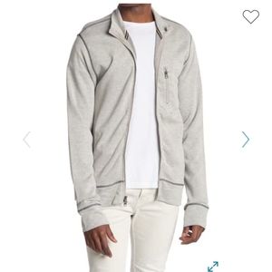 Vintage 1946 Beige Sweater Full Zip Cardigan NWT
